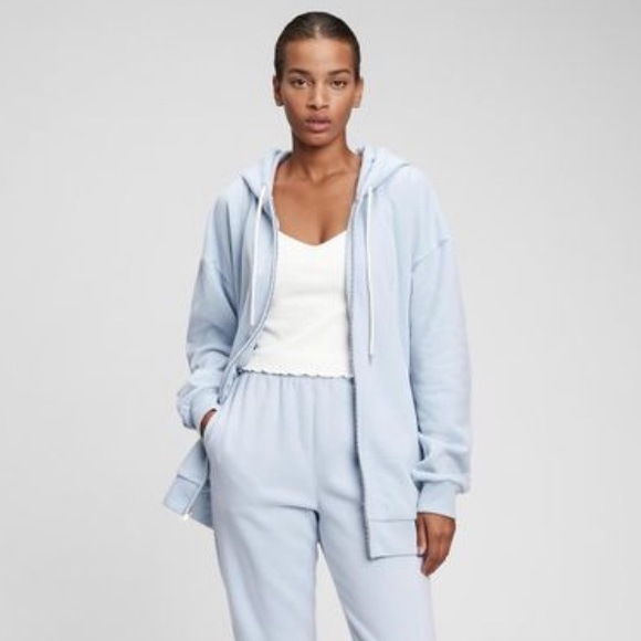 GAP Tops - GAP Blue Vintage Soft Oversized Hoodie